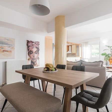 Villa Ventus, 40Sqm Private Pool & Hot Tub! Roussospítion Exteriör bild